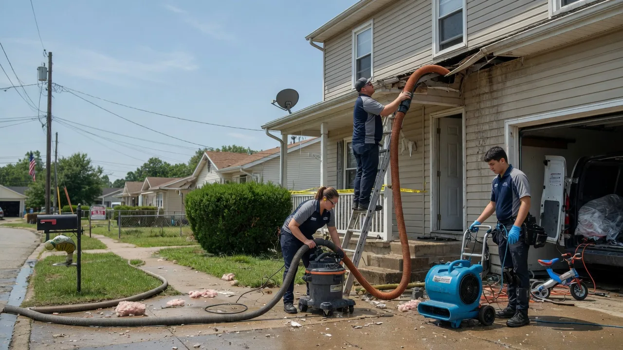 Water Damage Restoration in Left Hand, WV near me